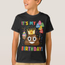 Search for emoji birthday tshirts It's my birthday