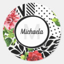 Search for geometric design patterns stickers For her