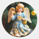 Search for vintage christmas angels stickers Retro