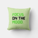 Search for mood cushions Typography