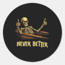 Search for funny skull stickers Ghost