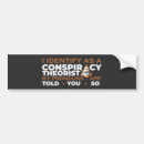Search for conspiracy bumper stickers Humour