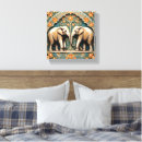 Search for elephant painting canvas prints Indian