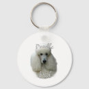 Search for white poodle key rings Dog lover