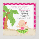 Search for hula girl invitations Beach