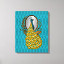 Search for peacock canvas prints Colourful