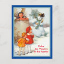Search for smiling snowman postcards Snowmen