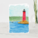 Search for watercolor lighthouse cards Nature