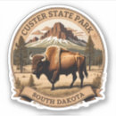 Search for white bison stickers South dakota
