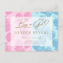 Search for gender reveal postcards Party