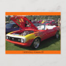 Search for chevy camaro postcards 1968