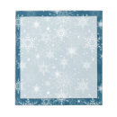 Search for new year notepads Snowflakes