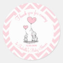 Search for pink chevron baby shower stickers Cute