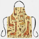 Search for funny giraffe aprons Cartoon