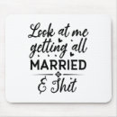 Search for getting married mouse mats Fiance