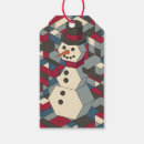 Search for snowman gift tags Vintage