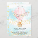 Search for hot air balloon baby boy shower invitations Vintage