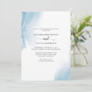 Search for watercolor rehearsal dinner invitations Blue