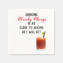 Search for bloody mary napkins Drinks