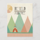 Search for bohemian postcards Watercolor