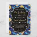 Search for starry night birthday invitations Glitter