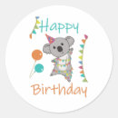 Search for happy koala stickers Party