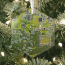 Search for computer christmas tree decorations Circuit board