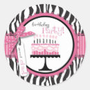 Search for pink zebra stripes stickers Bow
