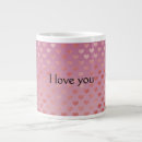 Search for large red heart mugs Hearts