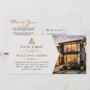 Search for real estate thank you cards New home