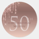 Search for 50th stickers Girly