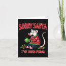 Search for funny opossum cards Winter