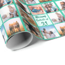 Search for 21 year old wrapping paper For her