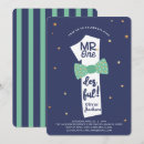 Search for bowtie birthday invitations Blue