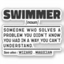 Search for scuba diving stickers Swimmer
