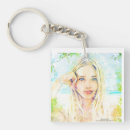 Search for blonde square key rings Girl