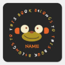Search for monkey art stickers Whimsical