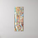Search for new york city map canvas prints Manhattan