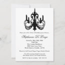 Search for chandelier sweet 16 invitations Chic