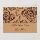 Search for dark brown postcards Elegant