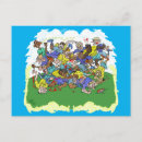 Search for cartoon postcards Illustration