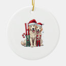 Search for great pyrenees christmas tree decorations Dog
