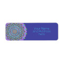 Search for sacred return address labels Flower of life