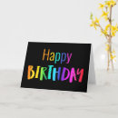 Search for group birthday cards Black