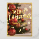 Search for red ornament postcards Festive