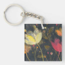Search for black orange square key rings Floral