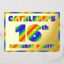 Search for fun sweet 16 invitations 16 years old