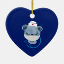 Search for wears christmas tree decorations Nurse