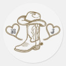 Search for vintage country stickers Cowboy