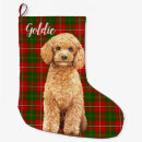 Search for golden doodle christmas stockings Poodle